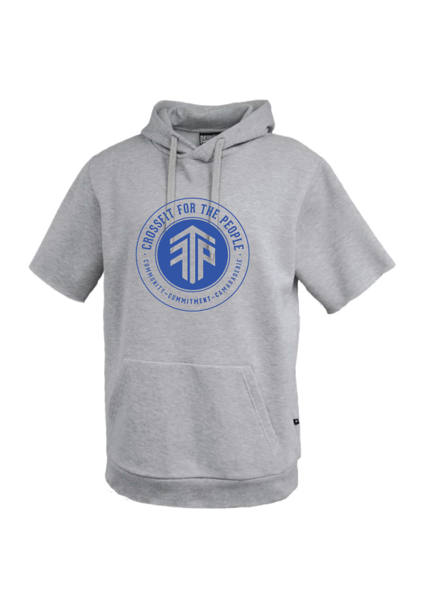 CFTP Mens Short Sleeve Fleece Hoodie - Image 2