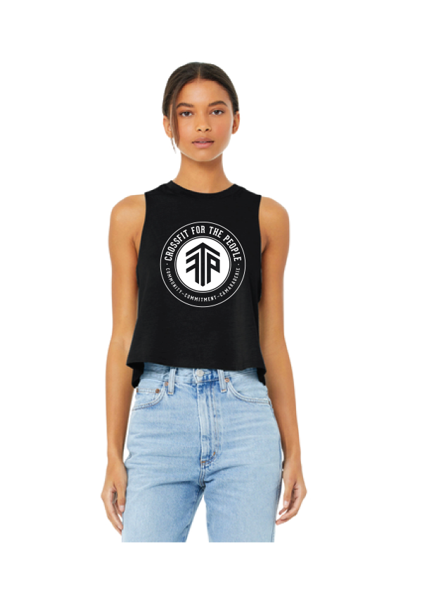 CFTP Womens Racerback Cropped Tank