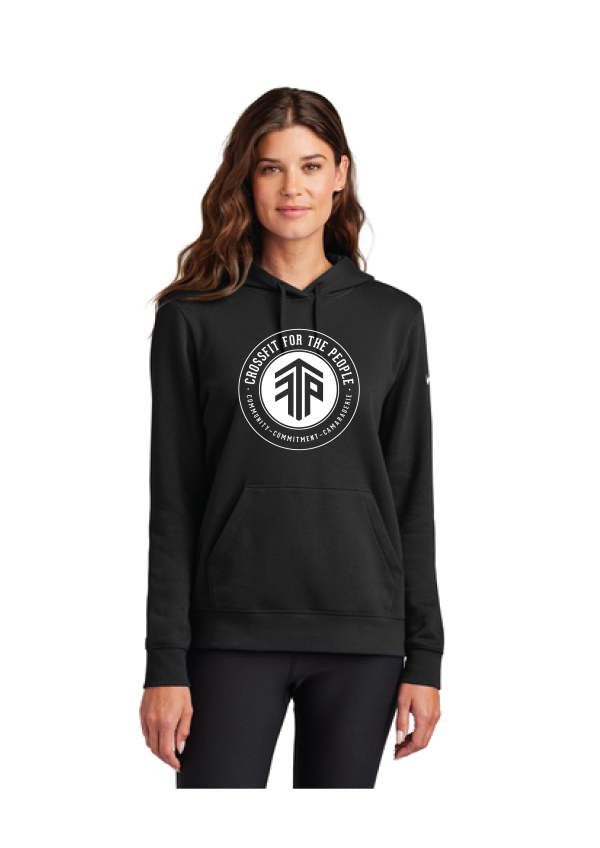 CFTP Ladies Nike Club Fleece Pullover Hoodie