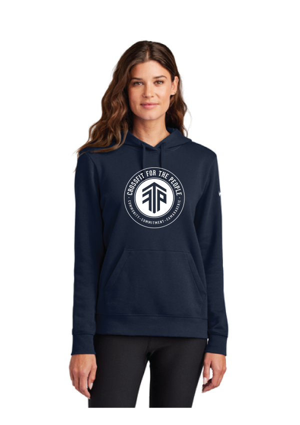 CFTP Ladies Nike Club Fleece Pullover Hoodie - Image 3