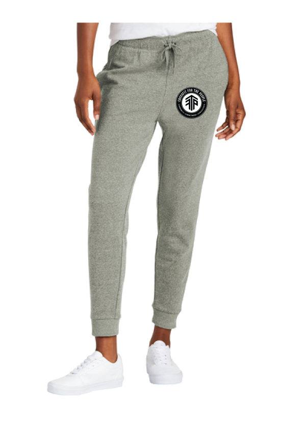 CFTP Womens Embroidered Perfect Tri Fleece Jogger - Image 2