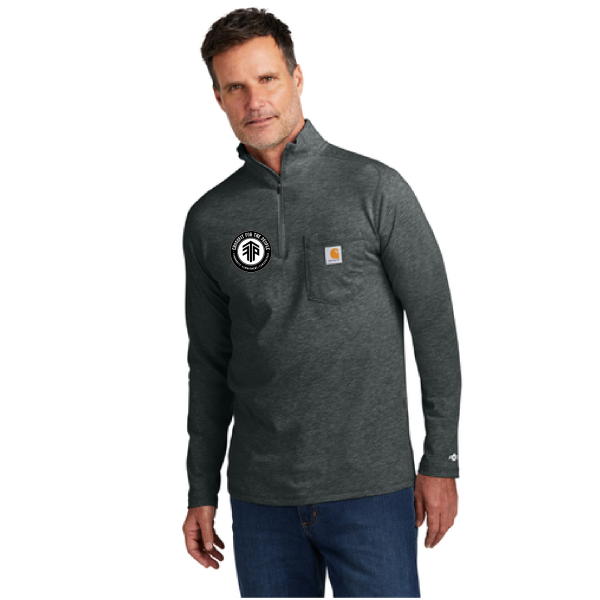 CFTP Carhartt Force 1/4 Zip Long Sleeve Shirt - Image 2